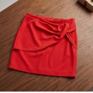 Elegant Red Women's Skirt